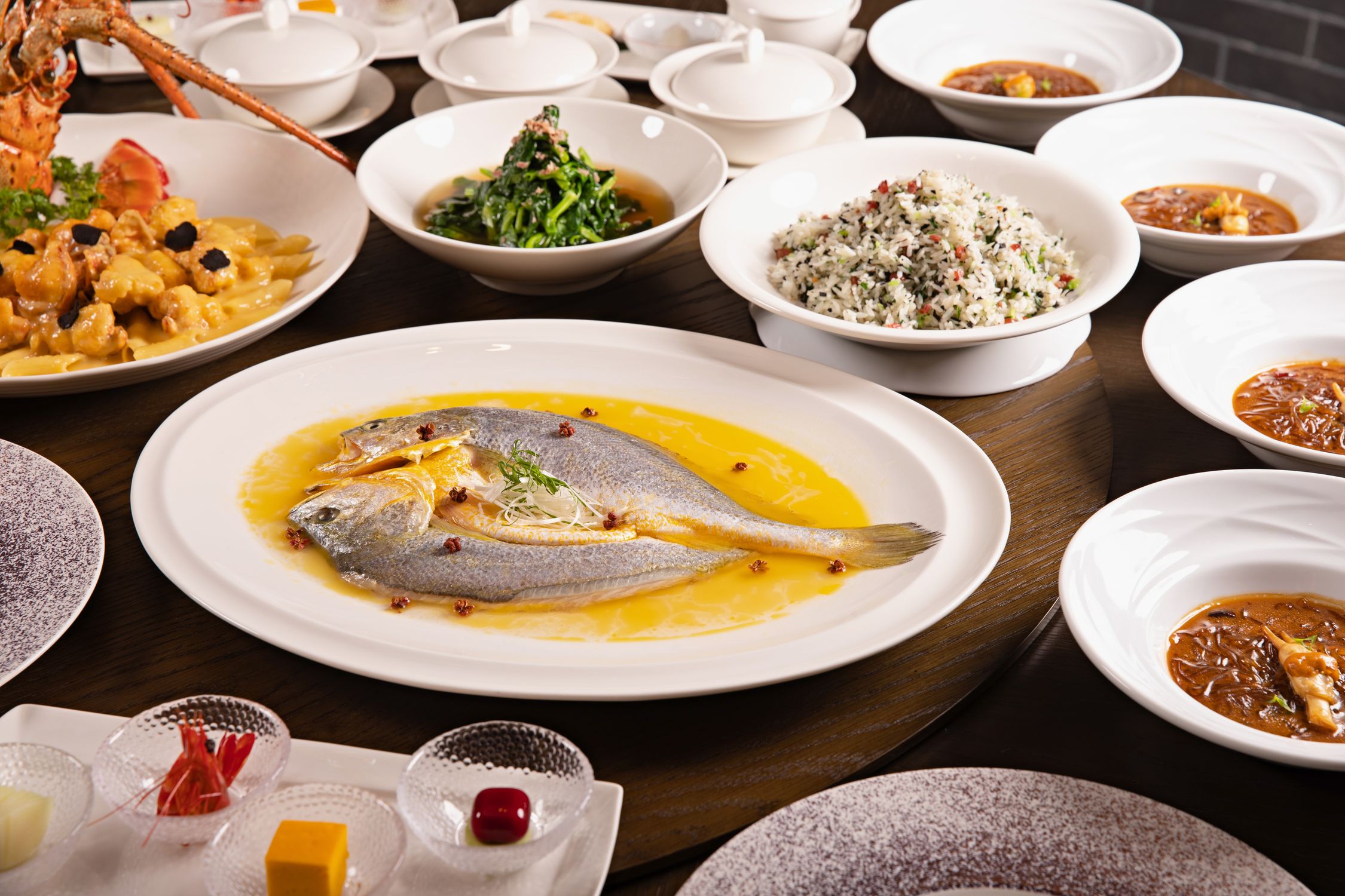 Asian seafood banquet — Huizhou, Guangdong